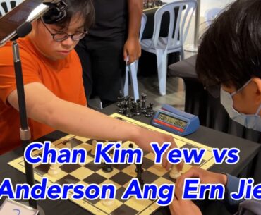 FM CHAN KIM YEW (2235) VS CM ANDERSON ANG ERN JIE (2121) | BOARD 2 | ROUND 5 | OPEN | 2024