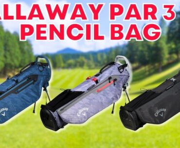 Callaway Par 3 HD Pencil Bag: Your Ultimate Golf Companion! | Review