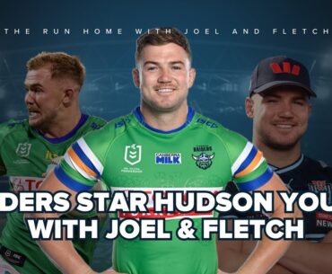 EXCLUSIVE | Raiders forward Hudson Young speaks to Joel & Fletch before his 100th #NRL game