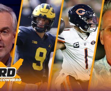 J.J McCarthy to throw at Michigan Pro Day, Russ or Fields to start for the Steelers? | THE HERD