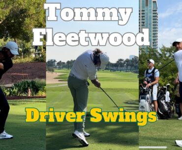 Tommy Fleetwood | Driver Swings at Dubai Tournaments | DP World Tour