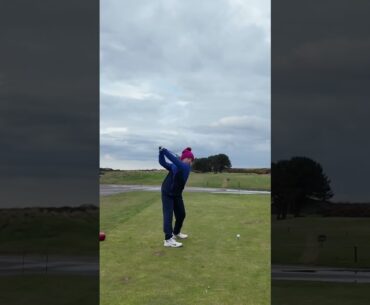 Melodie (8years old) Driver Swing @ Trump Turnberry #golf #tiktok #viral #golfswing #golfgirl #life