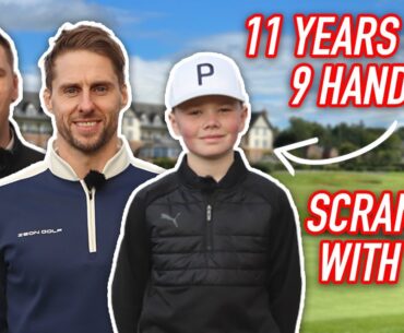 11-year Old 9 Handicapper Showcases His Talent with TP3!