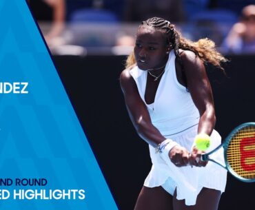 Leylah Fernandez v Alycia Parks Extended Highlights | Australian Open 2024 Second Round