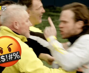 HEATED SCENES! 🔥 Ally McCoist SQUARES UP To Olly Murs At Full-Time Of The talkSPORT Trophy 🤬