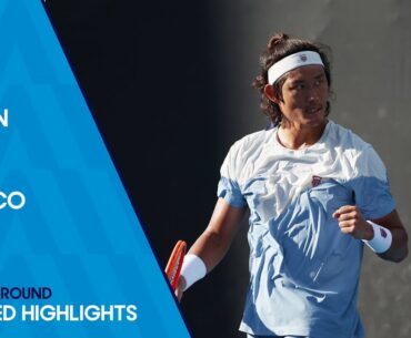 Zhizhen Zhang v Federico Coria Extended Highlights | Australian Open 2024 First Round