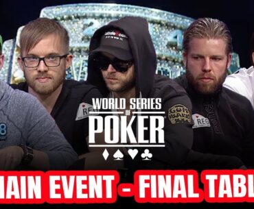 World Series of Poker Main Event 2014 - Final Table with Martin Jacobson & Jorryt van Hoof