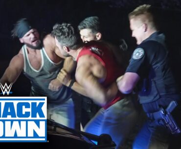 LA Knight incites a brawl at AJ Styles’ home and gets arrested: SmackDown highlights, March 22, 2024