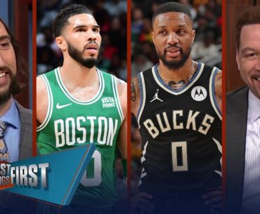 Celtics fall to Hawks, Pelicans beat Bucks & has Dame been disappointing? | NBA | FIRST THINGS FIRST