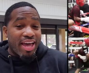 “FAKE MF”— Adrien Broner Keeps it 100 on Floyd Mayweather LEAKING Gervonta Davis vs Devin Haney SPAR