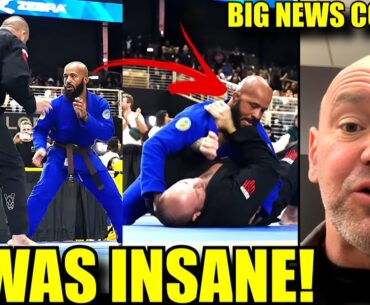 MMA Community react to Demetrious Johnson beating a man twice his size,Dana White teases BIG UK Card