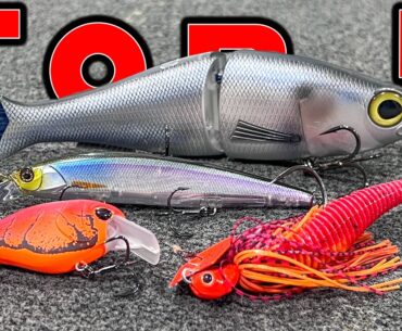 Top 5 Baits For March Bass Fishing!