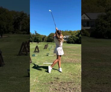 Mia Baker #golf #golfswing #shorts