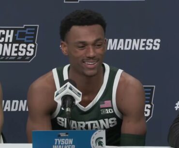 Michigan State First Round Postgame Press Conference - 2024 NCAA Tournament