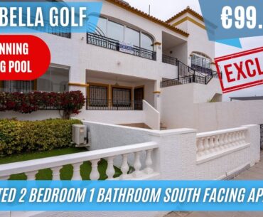Renovated 2 Bedroom South Facing Top Floor Apartment in Vistabella Golf - €99.950