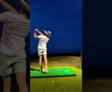 Is this the purest shot you’ve seen? #golf #shorts