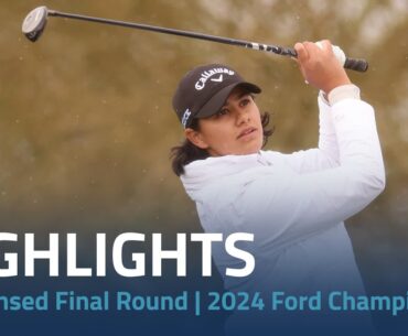 Condensed Final Round Highlights | 2024 Ford Championship presented by KCC