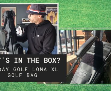 #Unboxing the @sundaygolf Loma XL #Golf Bag!