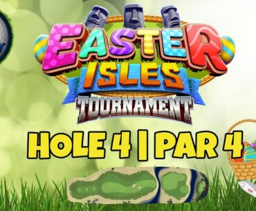 Master, QR Hole 4 - Par 4, EAGLE - Easter Isles Tournament, *Golf Clash Guide*