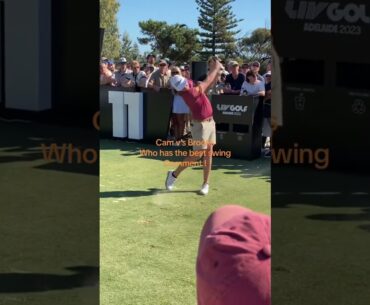 Liv Golf Adelaide 2023 Tee Shot Compilation - Cam Smith and Brooks Koepka #golf #sports #golfswing