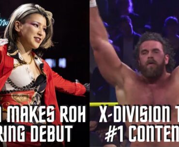 Shida In ROH; X-Division #1 Contenders Match | ROH & TNA 3/21/2024 Full Show Review & Results