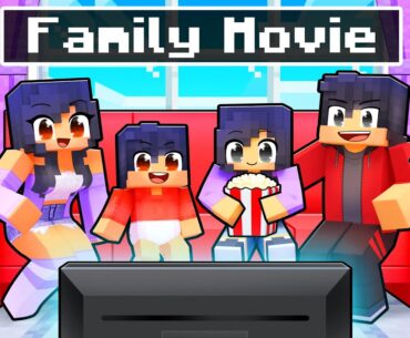 Aphmau made a FAMILY MOVIE in Minecraft!