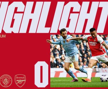 HIGHLIGHTS | Manchester City vs Arsenal (0-0) | Premier League | A priceless point on the road