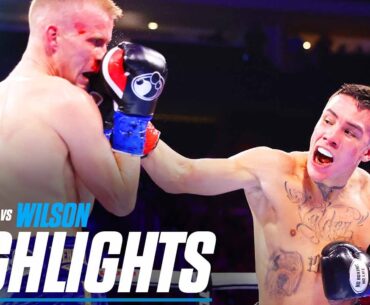 Oscar Valdez Puts On A Vintage Performance vs Liam Wilson | HIGHLIGHTS