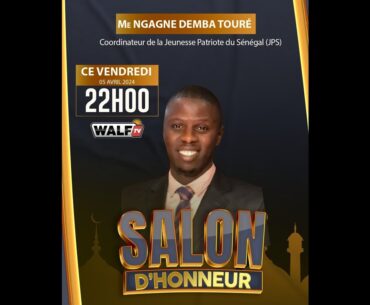 ME Ngagne Demba Touré est l'invité de Biteye et de sa team dans Salon d'honneur du 05/04/2024