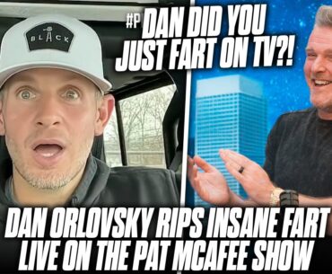 Dan Orlovsky Rips Massive Fart, Throws The Pat McAfee Show Into Chaos