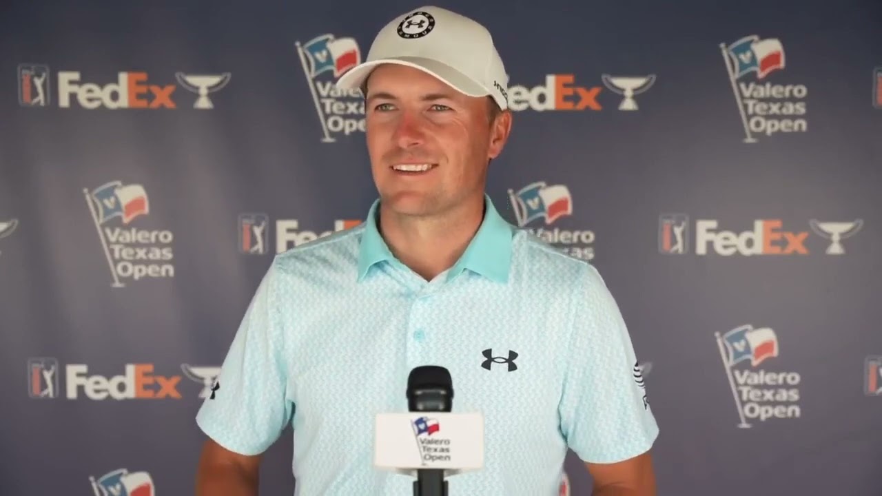 Jordan Spieth Sunday Flash Interview I 2024 Valero Texas Open © PGA