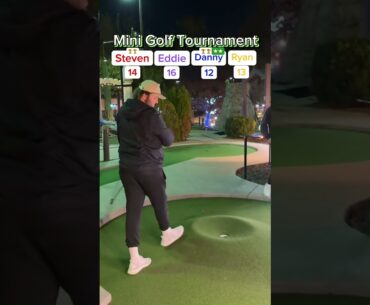 Mini Golf Tournament FULL ROUND! (One of the highest score we have ever seen!) Phoenix, Arizona