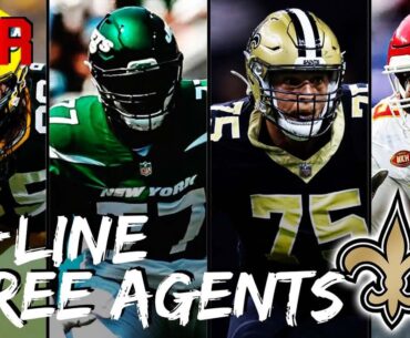 4 Free Agent OL Saints Should Target | Why New Orleans MUST ADD O-Line Depth