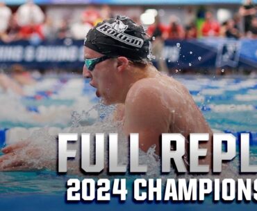 2024 NCAA DIII swimming and diving championship: Day one full replay