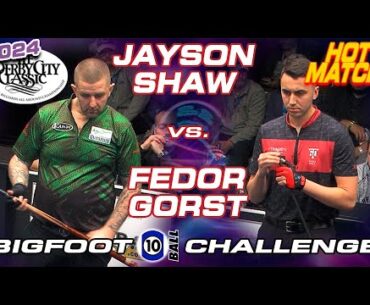 JAYSON SHAW vs FEDOR GORST - 2024 Derby City Classic Bigfoot 10-Ball Challenge