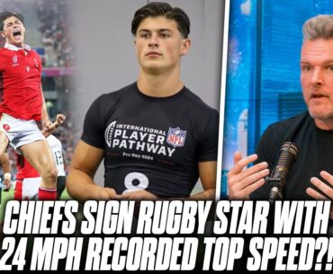 Chiefs Sign Rugby Star, Built Like An ANIMAL | Pat McAfee Reacts