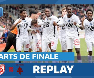 Quarts de finale I AS Nancy Lorraine - FC Metz U18 (3-1) en replay I Coupe Gambardella-CA 2024