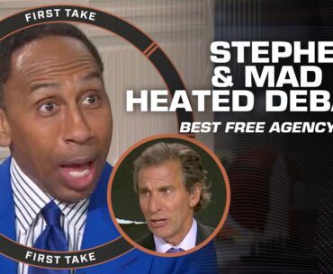 LET ME SCHOOL MAD DOG! 📚 - Stephen A. can’t BELIEVE his free agency take | First Take