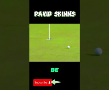 DAVID SKINS it should be very good #shorts #golf #video