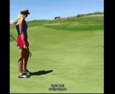 Sexy golf girl