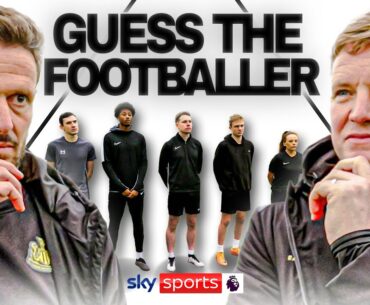 GUESS THE FOOTBALLER with Eddie Howe and Jason Tindall | Pick The Pro