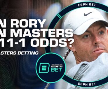 Could Rory McIlroy complete his CAREER GRAND SLAM at 11-1 odds to win the Masters? 🤔 | ESPN BET Live