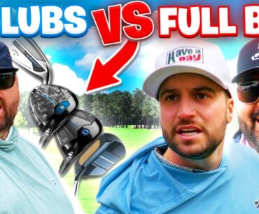 Can Fat Perez Beat Us Using ONLY Four Golf Clubs?