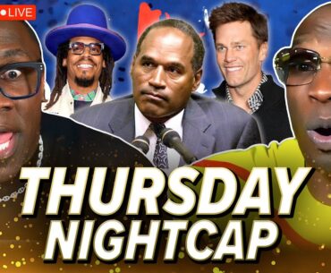 Unc & Ocho react to OJ Simpson's death, Tom Brady hinting NFL comeback, Diggs-Bills beef | Nightcap