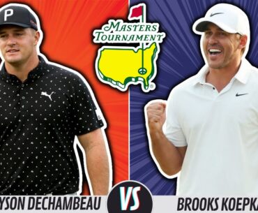 The Masters Picks (2024): Bryson DeChambeau vs. Brooks Koepka