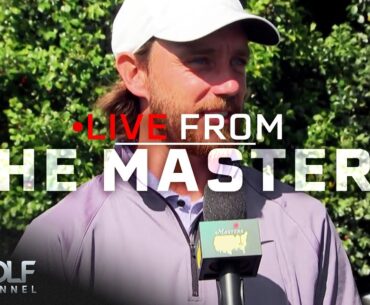 Fleetwood, Homa describe harsh Day 2 conditions at Augusta | Live From The Masters | Golf Channel
