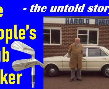 How many of us started playing with golf clubs made by this fine gentleman?