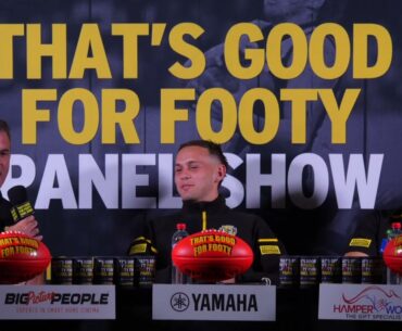 Aussie Rules That’s Good for Footy Richmond show Round 5 2024
