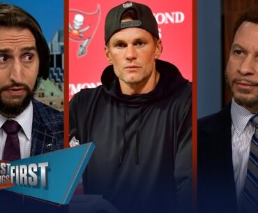 FIRST THINGS FIRST | "Patriots or Buccaneers" - Nick shocked Tom Brady reveals coming back NFL
