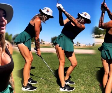 How to golf the perfect golf swing. Ela Palumbo